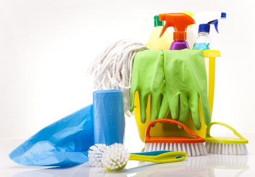 Busy Tottenham Hale business interior with clean carpet maintenance