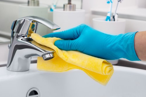 Step-by-step curtain cleaning process in Tottenham Hale